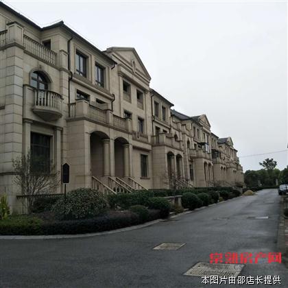 南都璟苑连体别墅全新毛坯户型好院子大