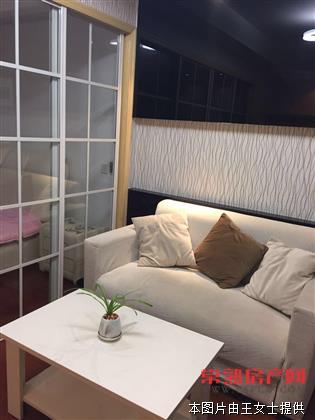 城市花园 单身公寓 44平 精装修 有名额 