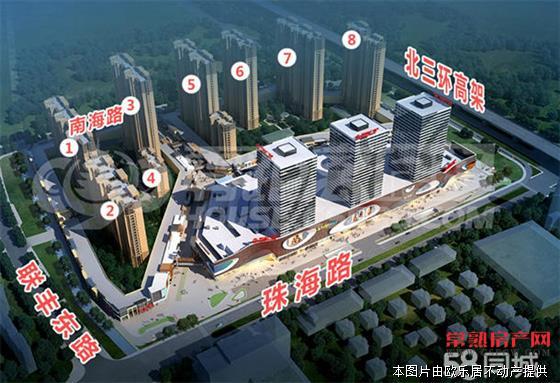 X【万达广场】65㎡精装单身公寓，2200/月