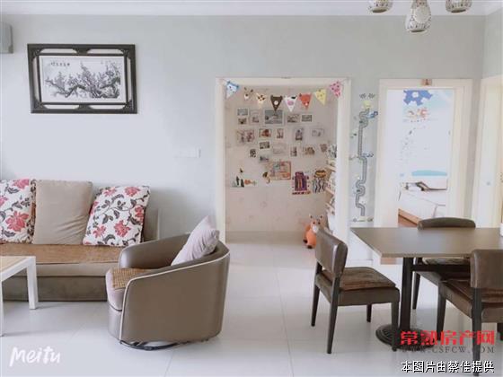 zjh万达广场 120平精装 三室两厅一卫 南北通透 三开间朝南 购买有保障 88万！