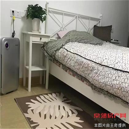 万达广场 精装公寓 一室一厅一卫 43平 仅售38万 位置好朝向好 有采光