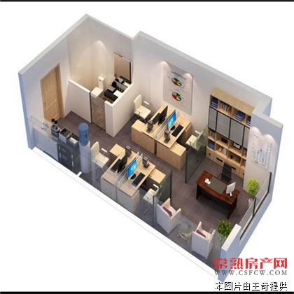 隆盈广场 毛坯复式94平 仅售39万 朝西采光好