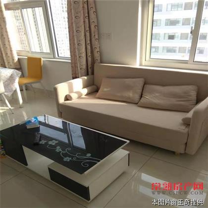 万达广场 精装两房  品牌家电齐全 租金2600包物业 实图可看房