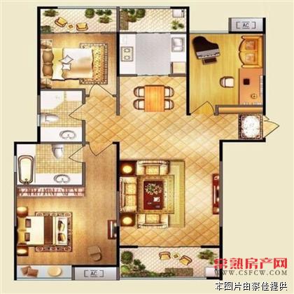 ｌ铂克公馆，3室2厅1卫，精装修，满两年，有名额。