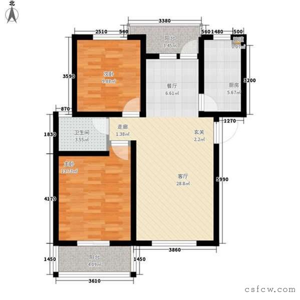 漕泾六区健身楼层清爽装修两房145万降价急售