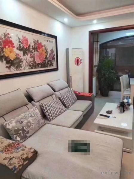 梅李富佳名苑82平精装两房两厅一卫满两年113万