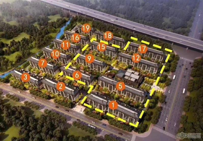 富春雅居（雅居乐）叠加别墅，1叠2面积220