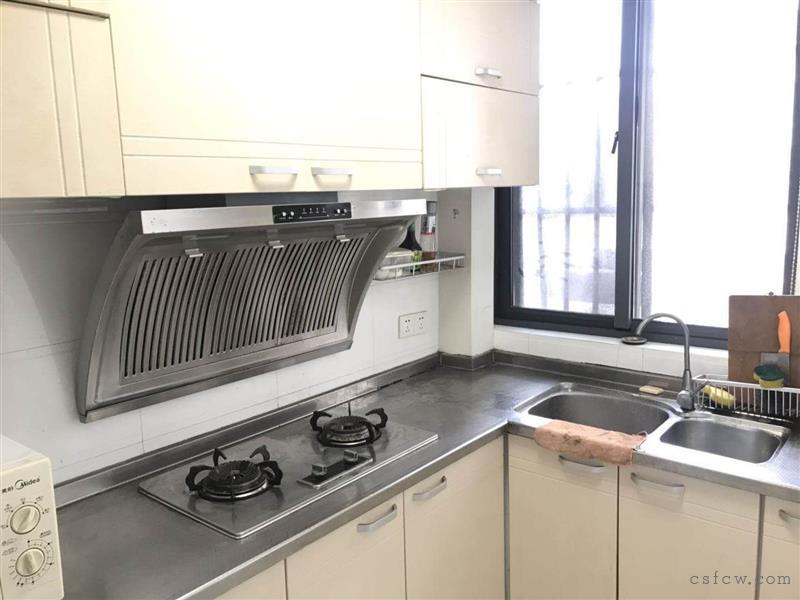 衡泰国际花园一室一厅一卫一厨精装修朝南拎包入住2300元出租