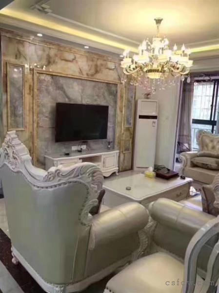 嘉茂大厦豪装3/2/2朝南好房4200元/月