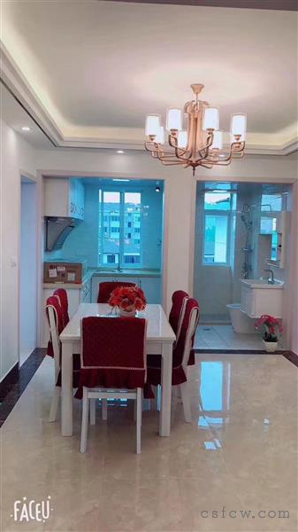 琴湖四区81平方精装三房户型，离大润发近