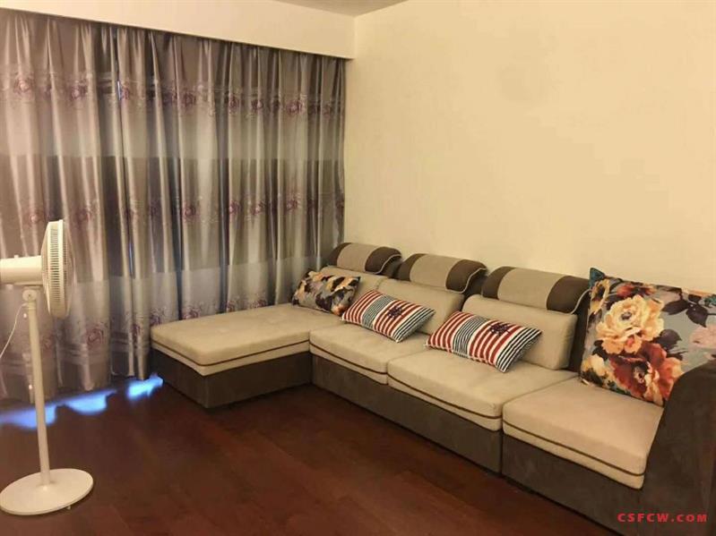 万科公望116平方3室2卫精装拎包入住3600/月有车位