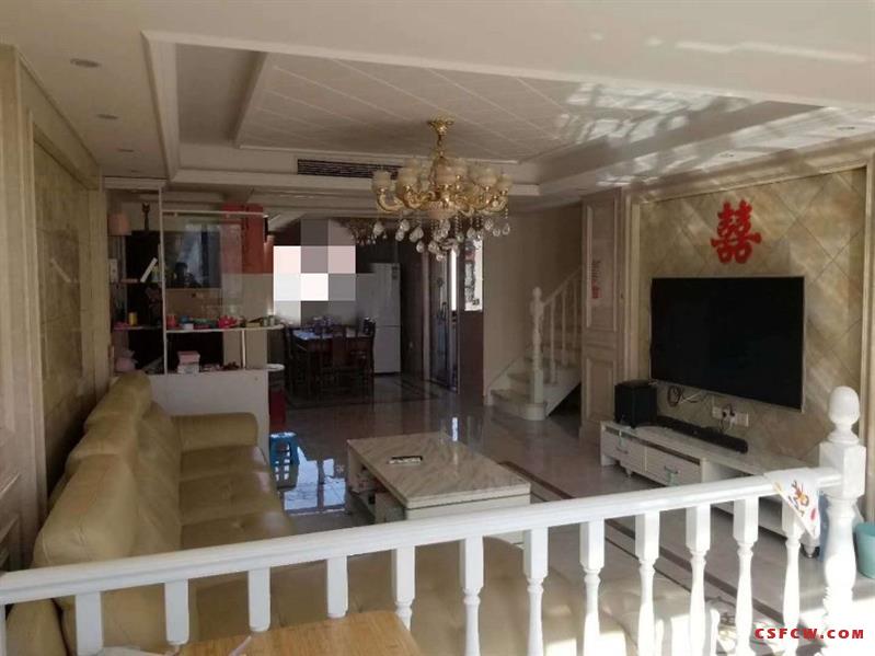 c虞山尚园洋房顶复106平加60平，4房2卫，有大晒台，精装，可上学，350万