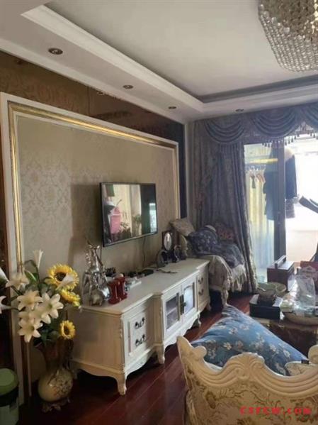 c世茂四期95平215万(车位另算)豪装黄金楼层可上学满2年2房1卫