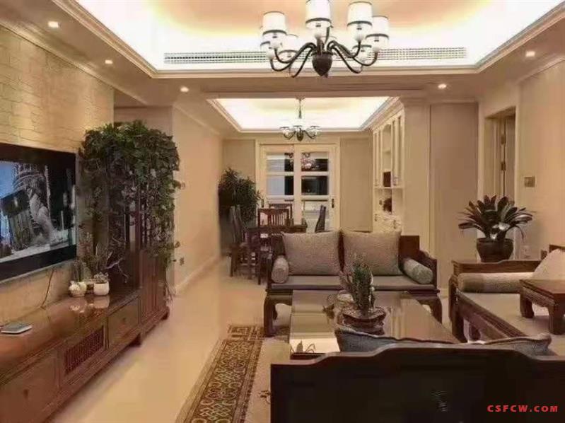 c新城虞悦豪庭126.6平3-2-2，中央空调带地暖，带车位，有名额，330万