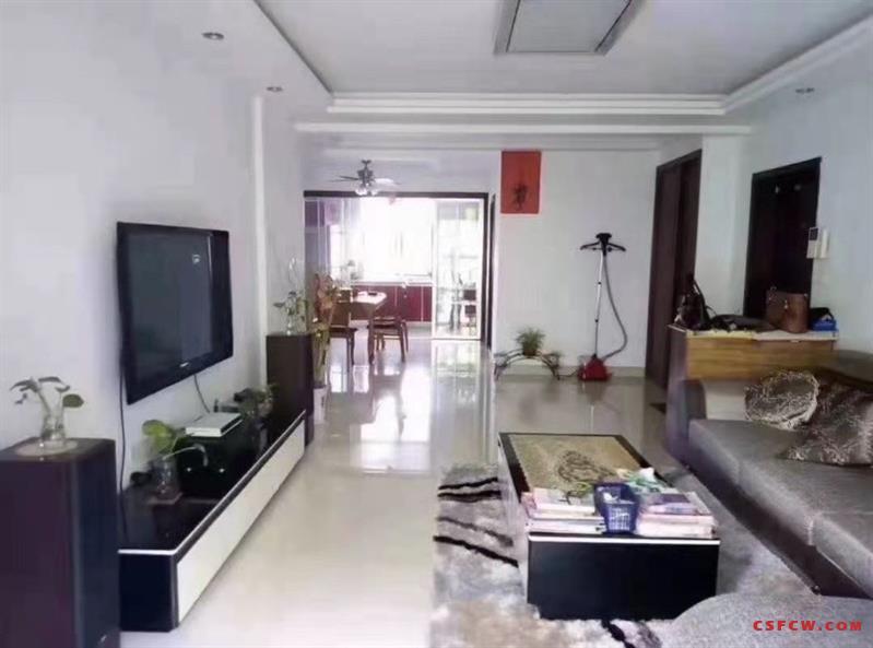 c城市花园洋房127.515平，满5唯一，精装，黄金楼层，348万，边套，