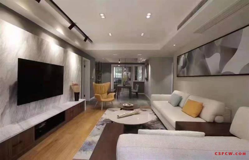 c城市花园电梯洋房122平3房2厅2卫全新豪装大花园带车位420万