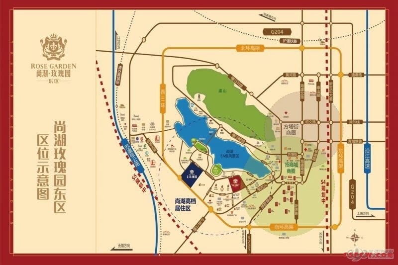 尚湖风景区，尚湖玫瑰园，精装现房双卫，首付45万，内部特价少10万