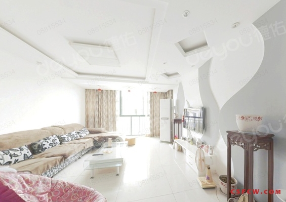 金枫家园6楼精装好房2房/2厅/2卫朝南93平米123万