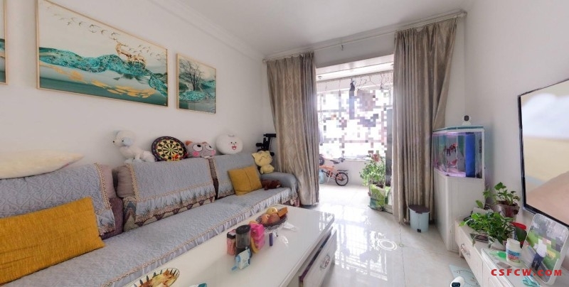 薇尼诗花园89平米两房113万精装修保养好