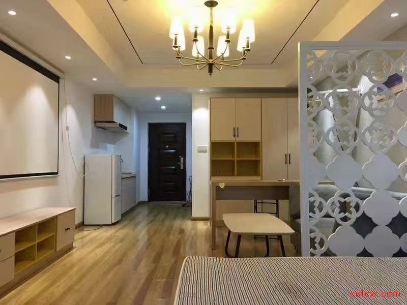 万达公寓精装好房1房/1厅/1卫朝南57平米30万