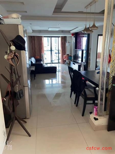 明日星洲精装好房3房/2厅/2卫朝南123平米2500元/月