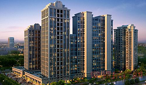 新古典欧陆建筑风格天玺5月最新工程进度