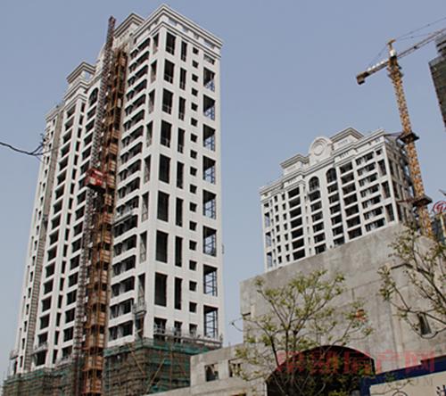 新古典欧陆建筑风格天玺5月最新工程进度