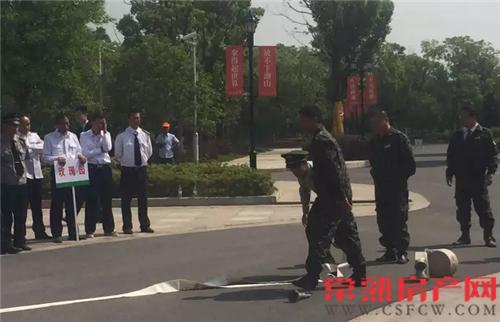望湖社区消防演练在江南府圆满举行