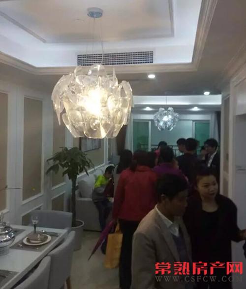 中南御锦城售楼处风情样板间奢美绽放