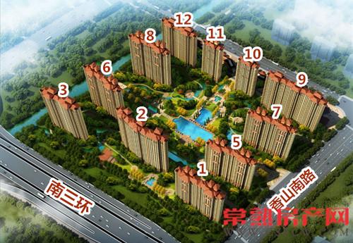 常熟房产网2016年度热销楼盘-中南御锦城