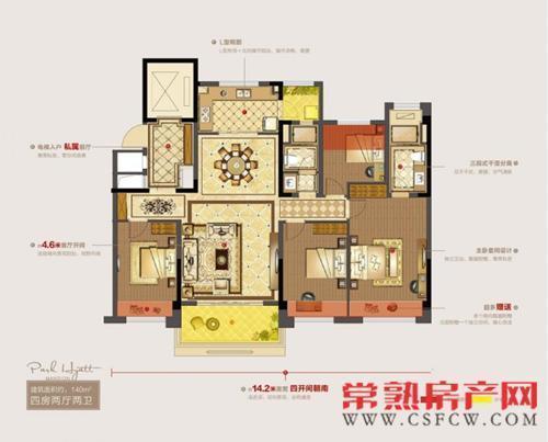 柏悦华府140、270㎡奢装大平层即将收官