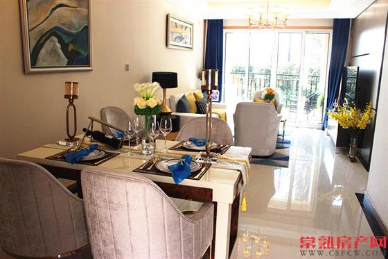 高清图集 | 中南雅苑约95㎡样板间赏析