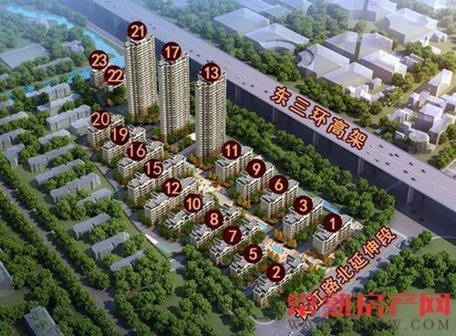 中南雅苑3月工程播报 高层均已出地面多层