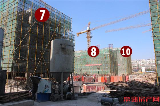 中南雅苑3月工程播报 高层均已出地面多层