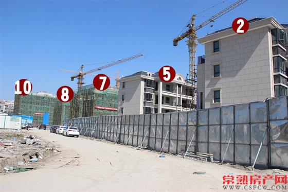 中南雅苑3月工程播报 高层均已出地面多层