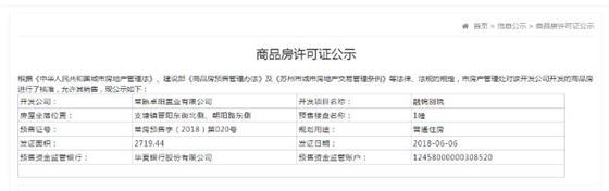 融锦别院1~3 5.6幢2018-06-06通过预售许可