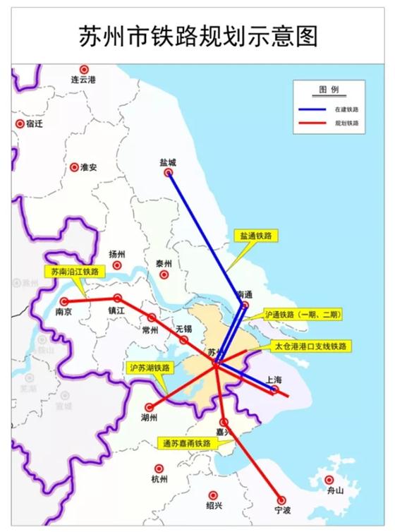 苏南沿江铁路可研报告获批9月底将开工建设