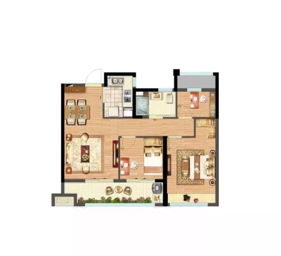 11分56秒通达滨江新城咫尺常熟主城区这家的小户型刚刚好