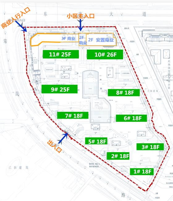 南部新城2019A-004华润地块批前公示近日出炉