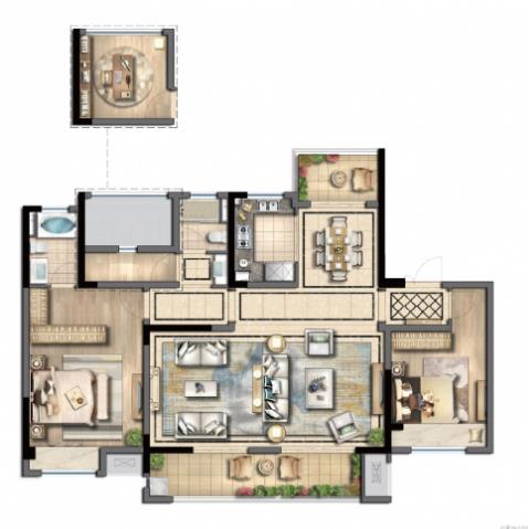 城北华熙阁再拿预售 2、3、6号楼共208套新房源加推在即