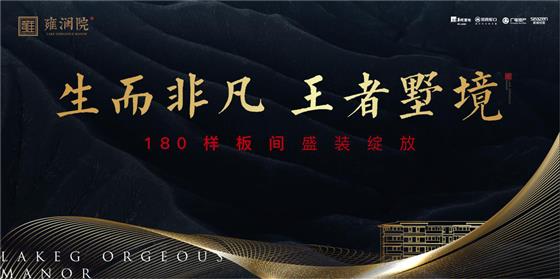 致敬极少“墅”——雍澜院王者样板间惊艳绽放