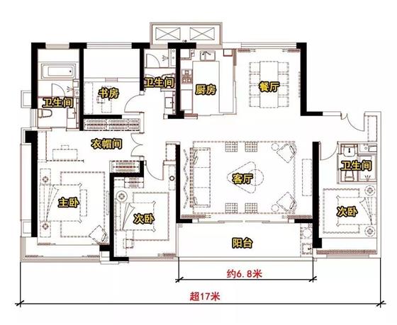 新房咨询丨文化片区中南林樾香庭188㎡大平层在售中