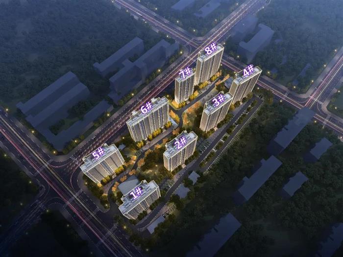 496套！ 支塘芯 鸿基•翰香华庭批后公示出炉 建面约94-124平