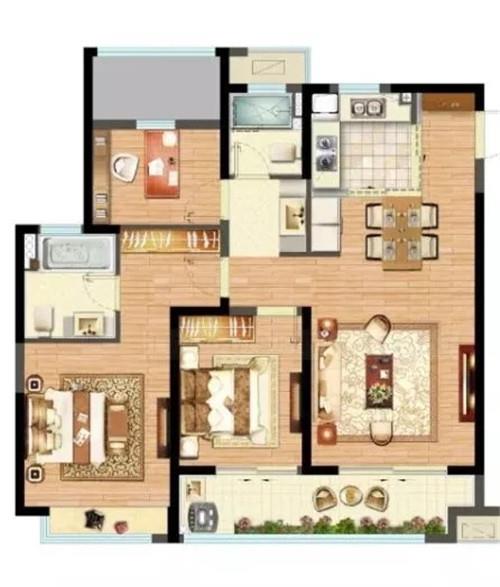 价格洼地 铂珺花园10号楼户型面积为88-115㎡在售中