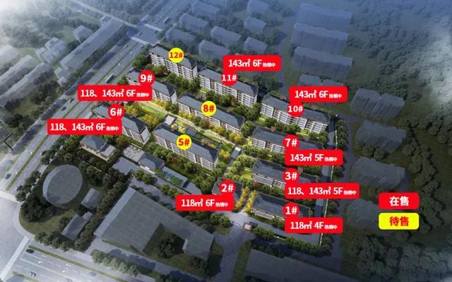 尚璟名筑约118-143㎡绿色、科技洋房火爆热销中