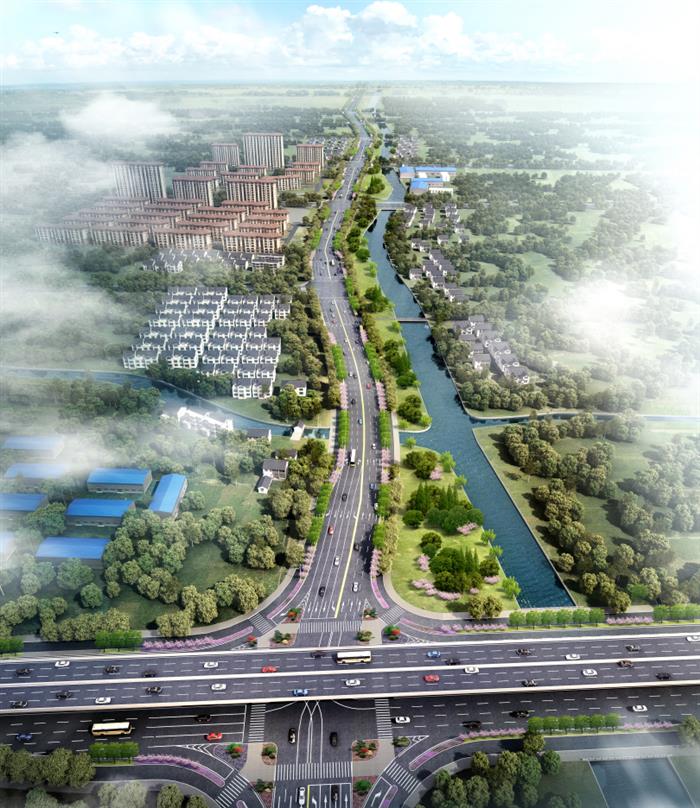 常熟城北将添“公园式”景观道路，看看在哪？