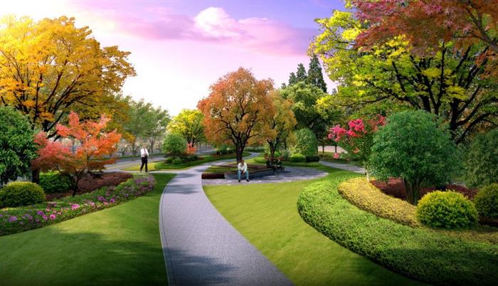 璀璨澜庭|城北绿化升级！项目旁将添“公园式”景观道路