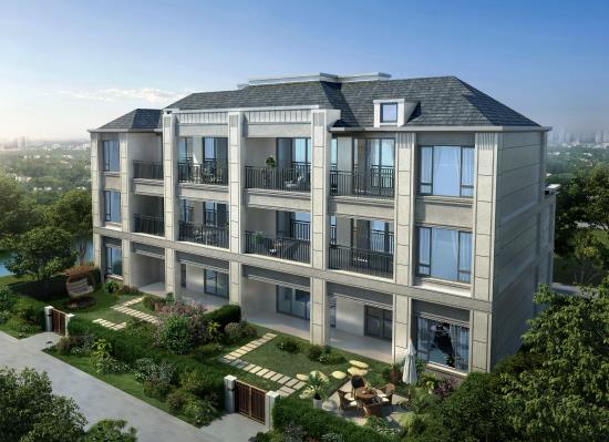 藏不住了!区域开挂!常熟超稀缺联排别墅,湖景现房加推!